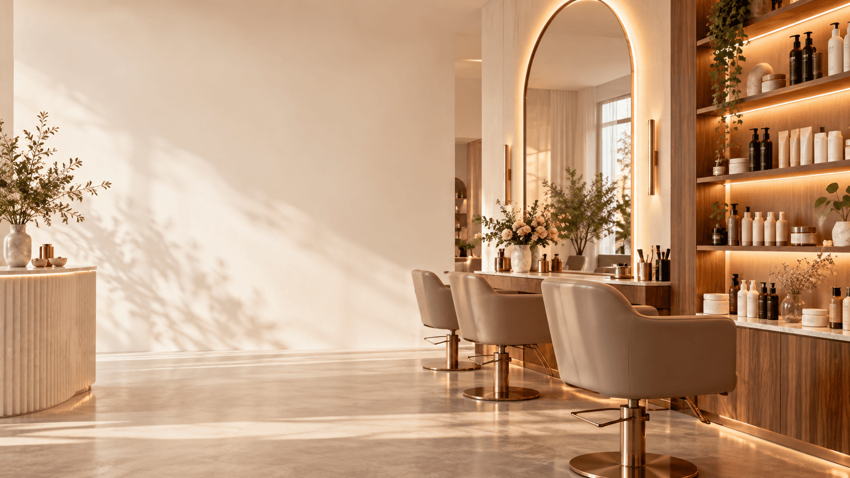 Beauty salons workspace
